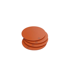 Portavasos Octogone Naranja Set de 4